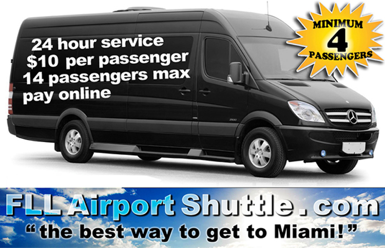 Fort Lauderdale Airport Shuttle Van